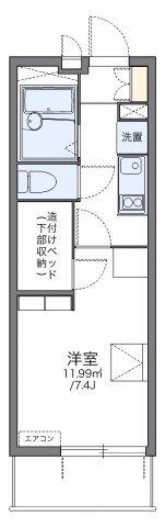 代表的な間取のため実際の間取とは異なる場