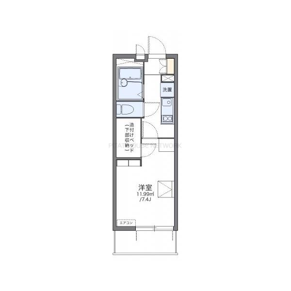 代表的な間取のため実際の間取とは異なる場