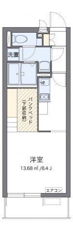 代表的な間取のため実際の間取とは異なる場