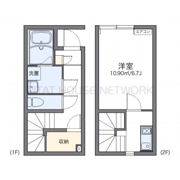 代表的な間取のため実際の間取とは異なる場