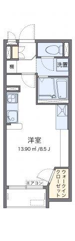代表的な間取のため実際の間取とは異なる場