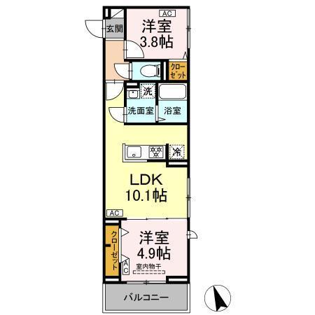  間取り図写真