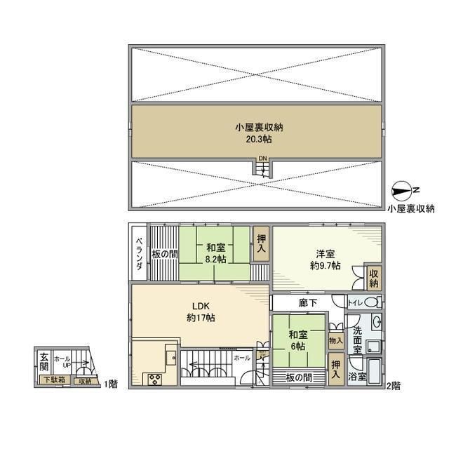 間取図(平面図)