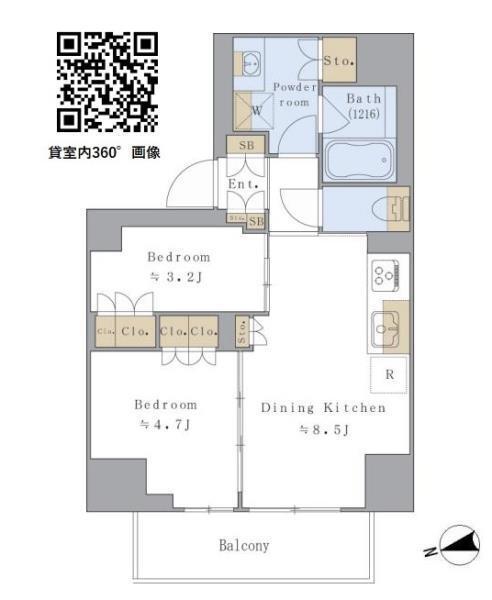 間取図(平面図)