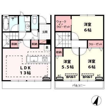  間取り図写真