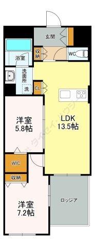 間取図(平面図)