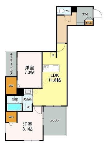 間取図(平面図)