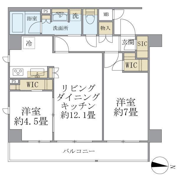 間取図(平面図)