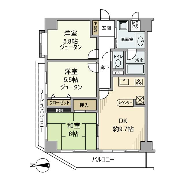 間取図(平面図)