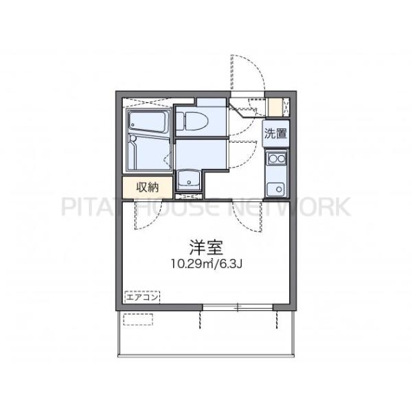 代表的な間取のため実際の間取とは異なる場