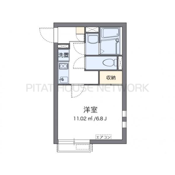 代表的な間取のため実際の間取とは異なる場
