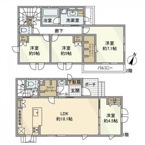 間取図(平面図)