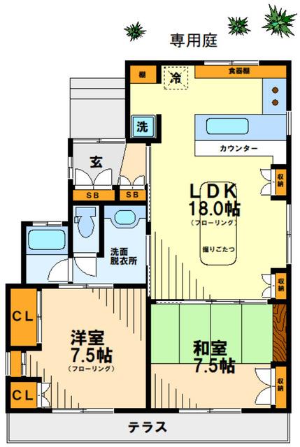 間取図(平面図)
