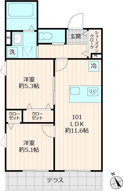 間取図(平面図)
