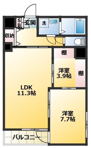 間取図(平面図)