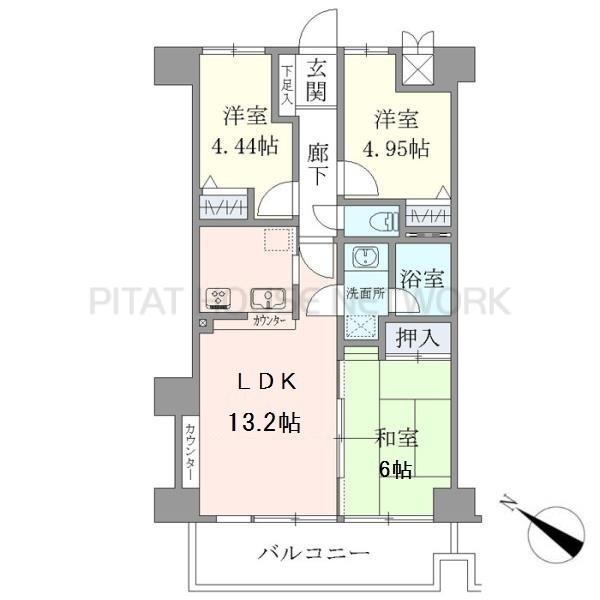 間取図(平面図)