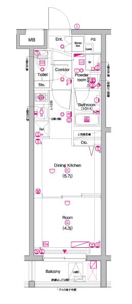 間取図(平面図)