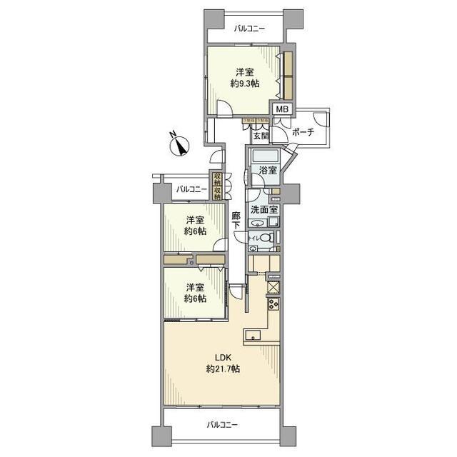 間取図(平面図)