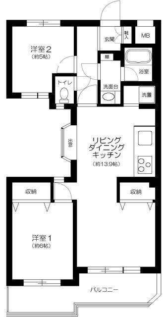 間取図(平面図)