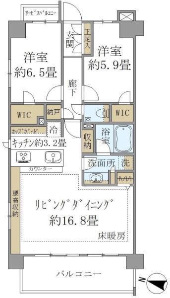 間取図(平面図)