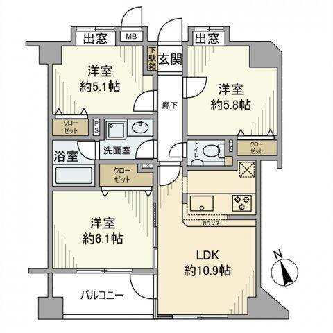 間取図(平面図)