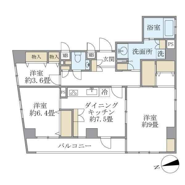 間取図(平面図)