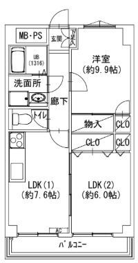 間取図(平面図)