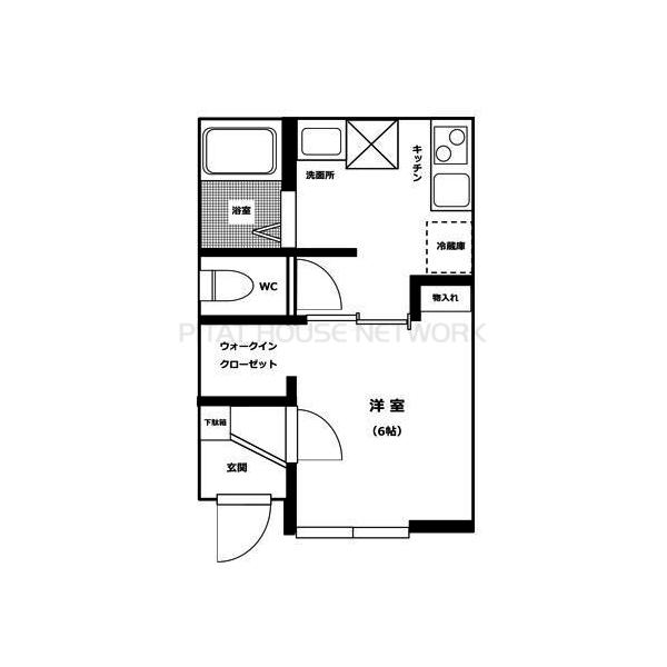 ハウス・ハレの間取りです