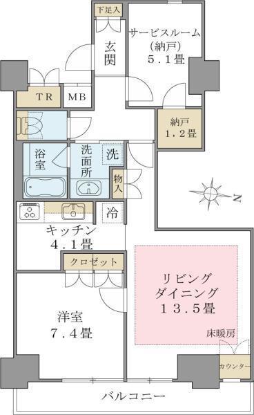 間取図(平面図)