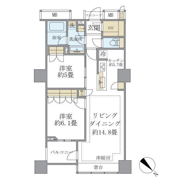 間取図(平面図)