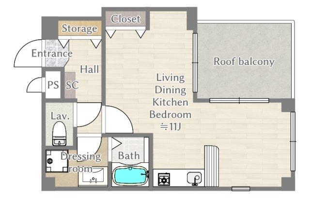 間取図(平面図)