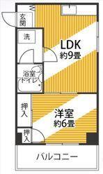 バルコニー向き：南東