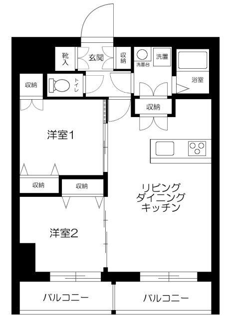間取図(平面図)