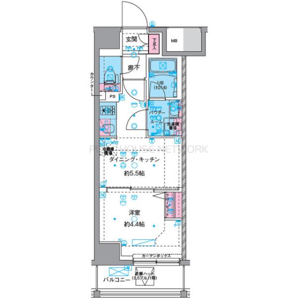 間取図(平面図)