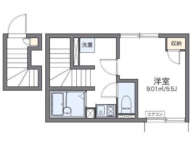 代表的な間取のため実際の間取とは異なる場