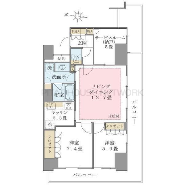 間取図(平面図)