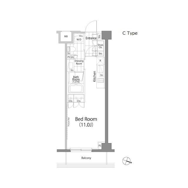 間取図(平面図)