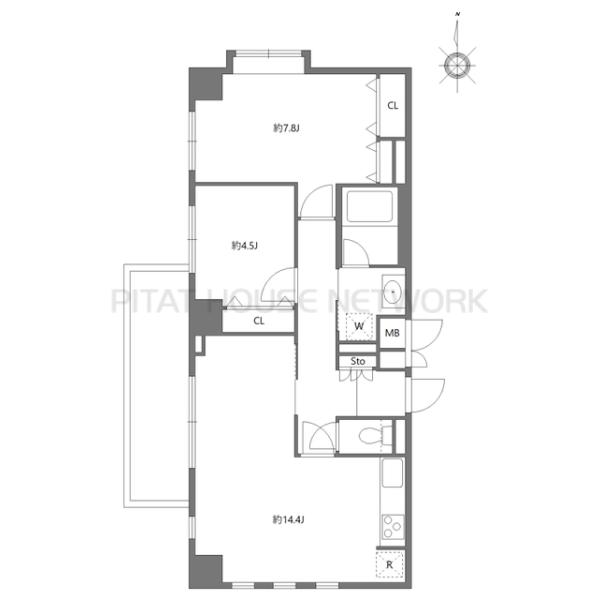 間取図(平面図)