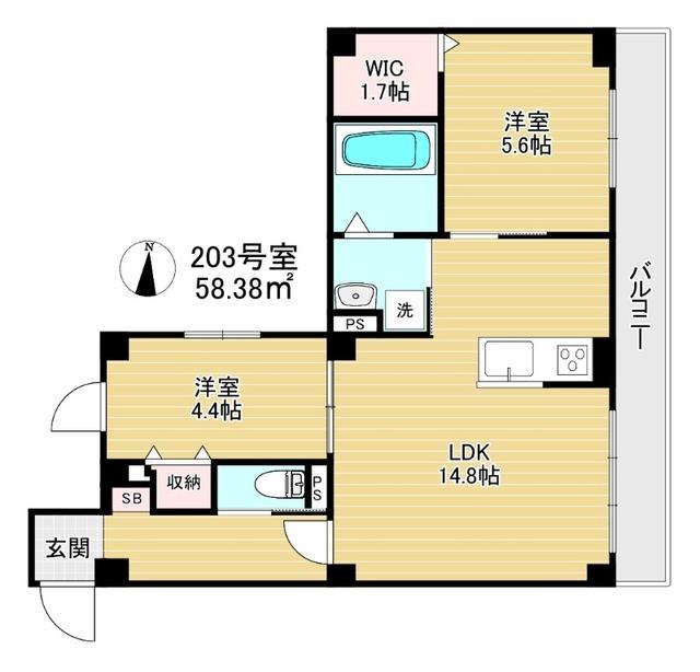 間取図(平面図)