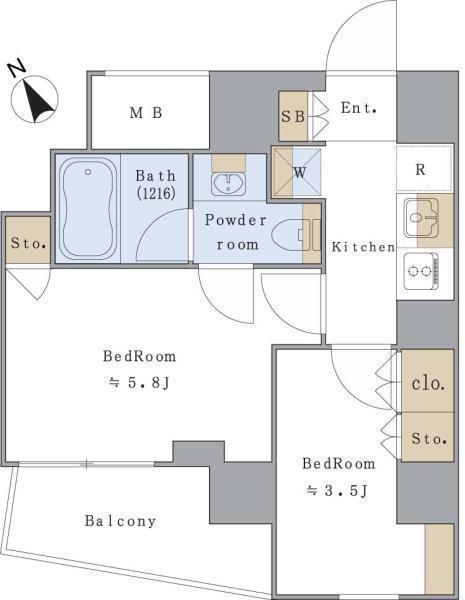 間取図(平面図)
