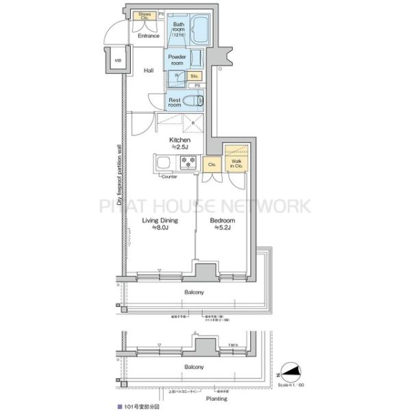 間取図(平面図)