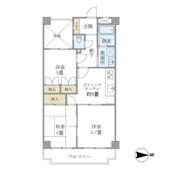 間取図(平面図)