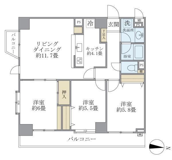 間取図(平面図)