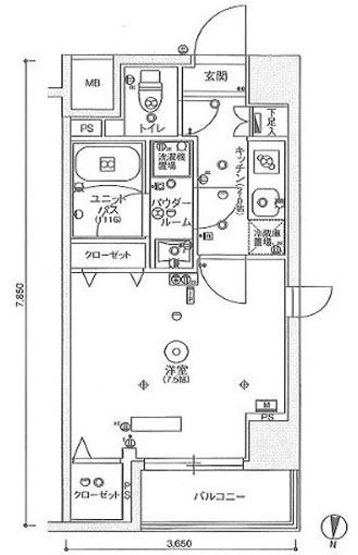 間取図(平面図)