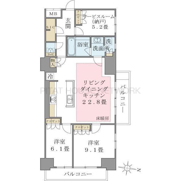 間取図(平面図)