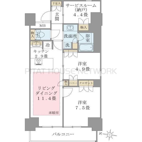 間取図(平面図)