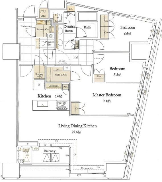 間取図(平面図)