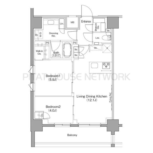 間取図(平面図)
