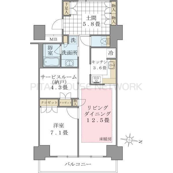 間取図(平面図)