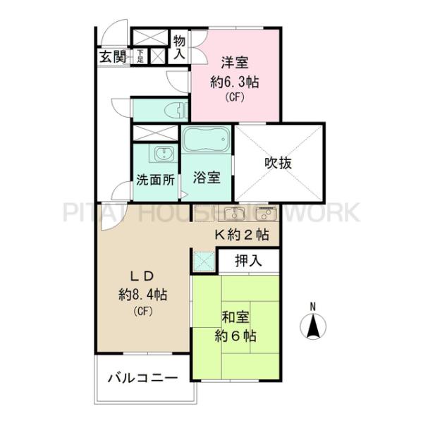 間取図(平面図)